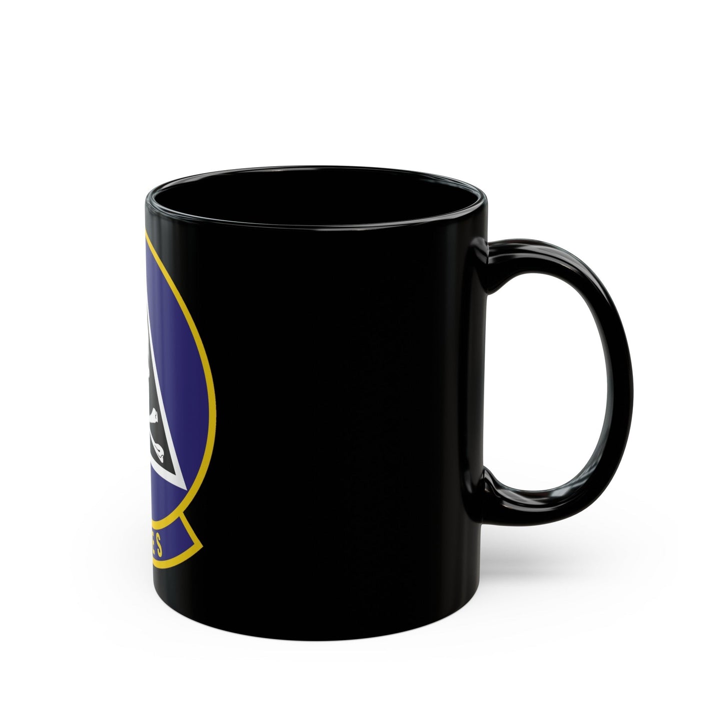 31st Test and Evaluation Squadron (U.S. Air Force) Black Coffee Mug-The Sticker Space