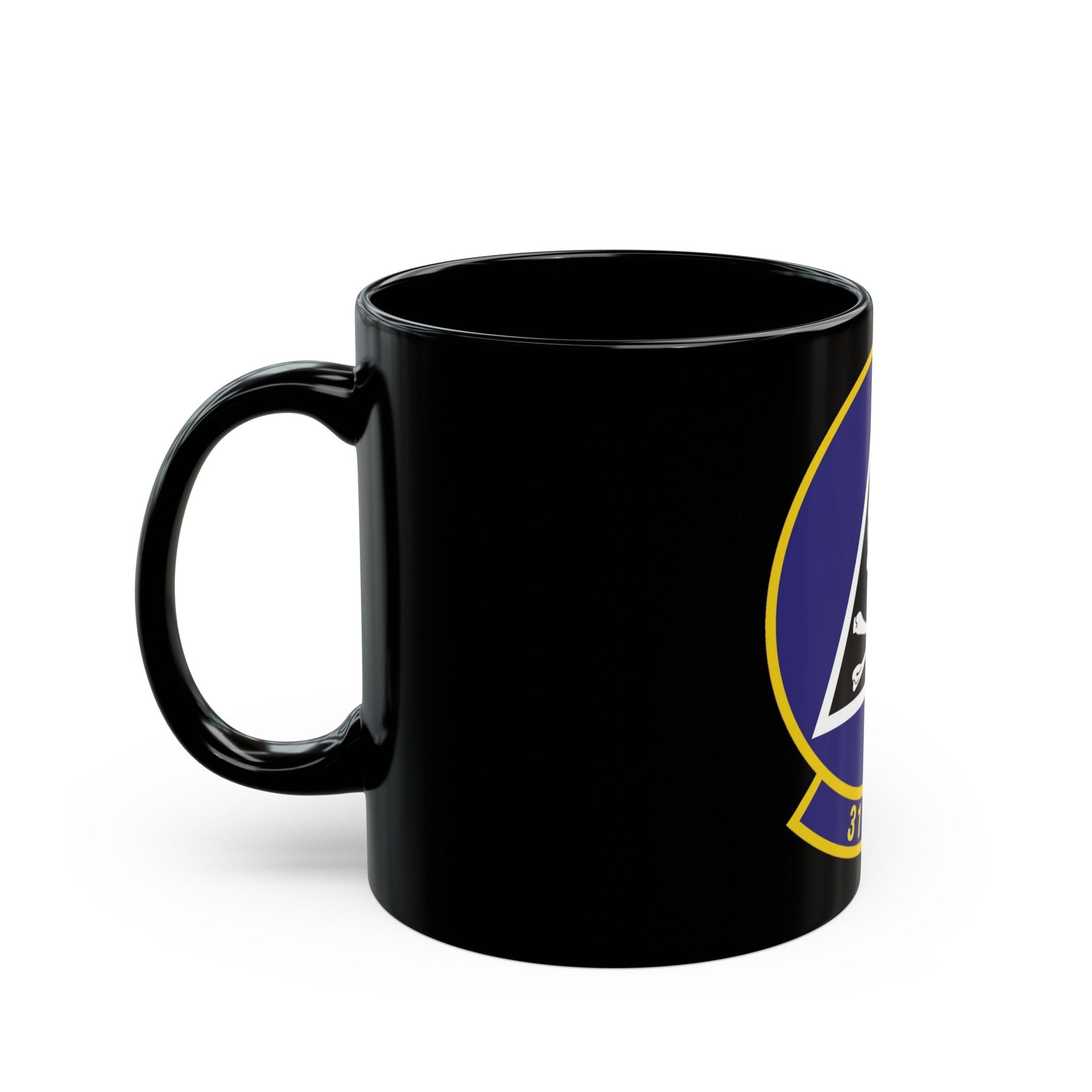 31st Test and Evaluation Squadron (U.S. Air Force) Black Coffee Mug-The Sticker Space