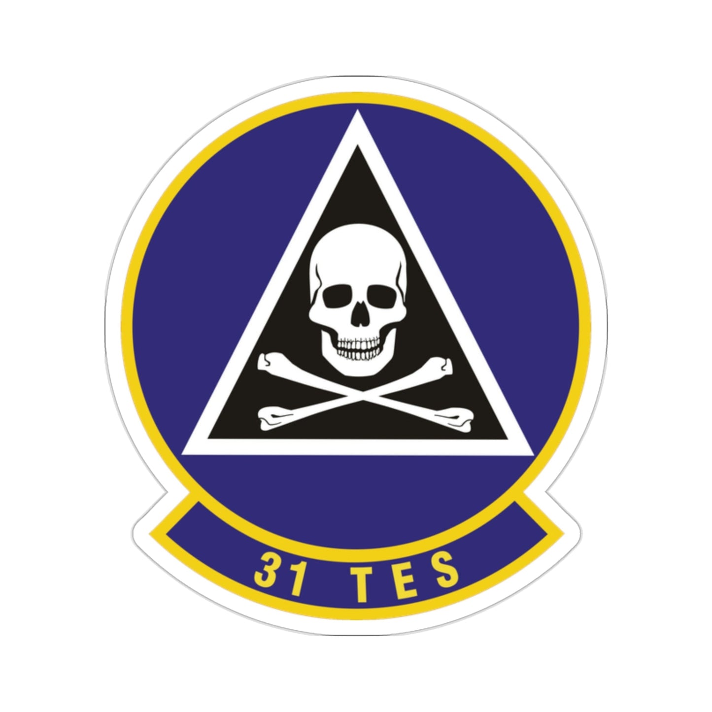 31st Test and Evaluation Squadron (U.S. Air Force) STICKER Vinyl Die-Cut Decal-2 Inch-The Sticker Space