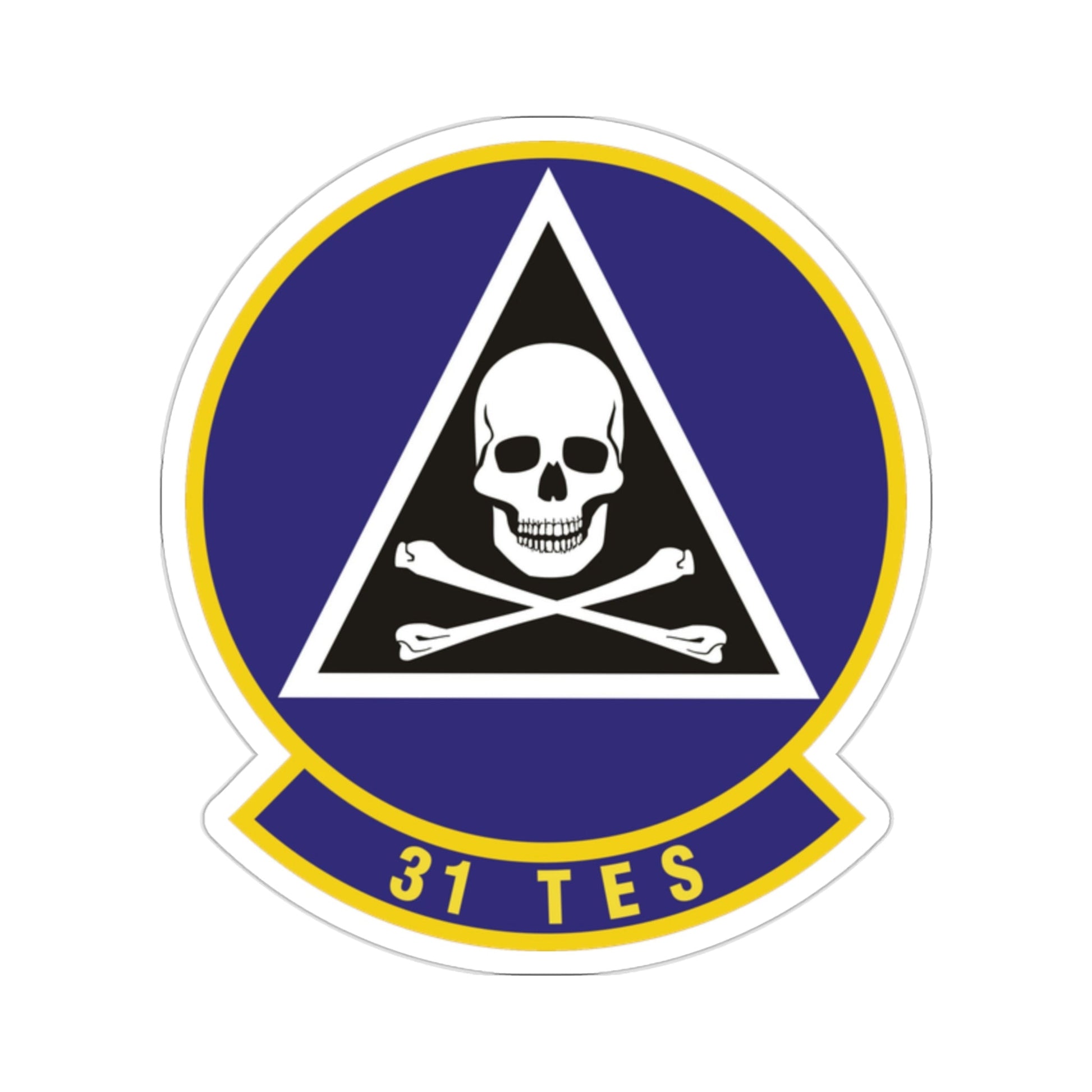 31st Test and Evaluation Squadron (U.S. Air Force) STICKER Vinyl Die-Cut Decal-2 Inch-The Sticker Space