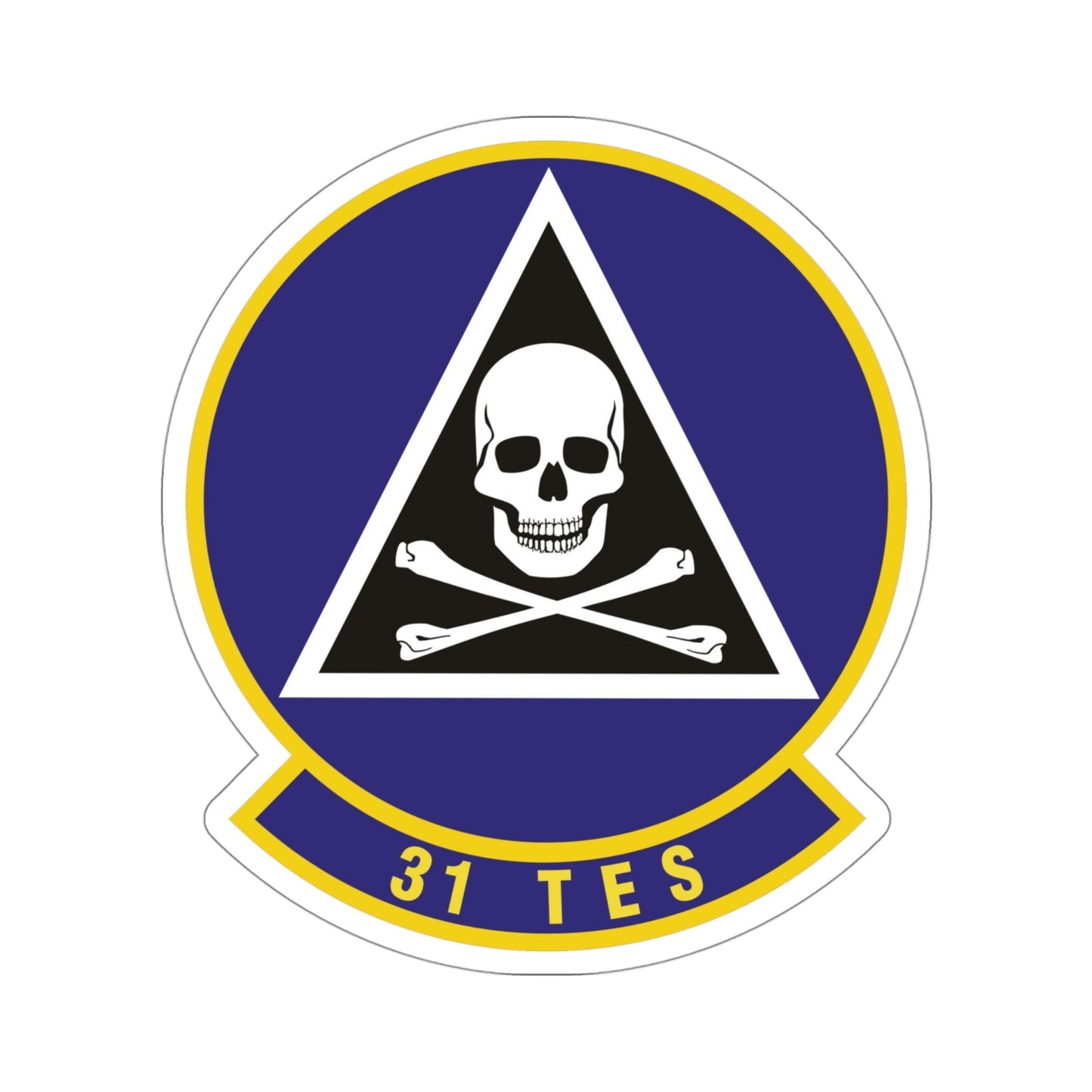 31st Test and Evaluation Squadron (U.S. Air Force) STICKER Vinyl Die-Cut Decal-4 Inch-The Sticker Space