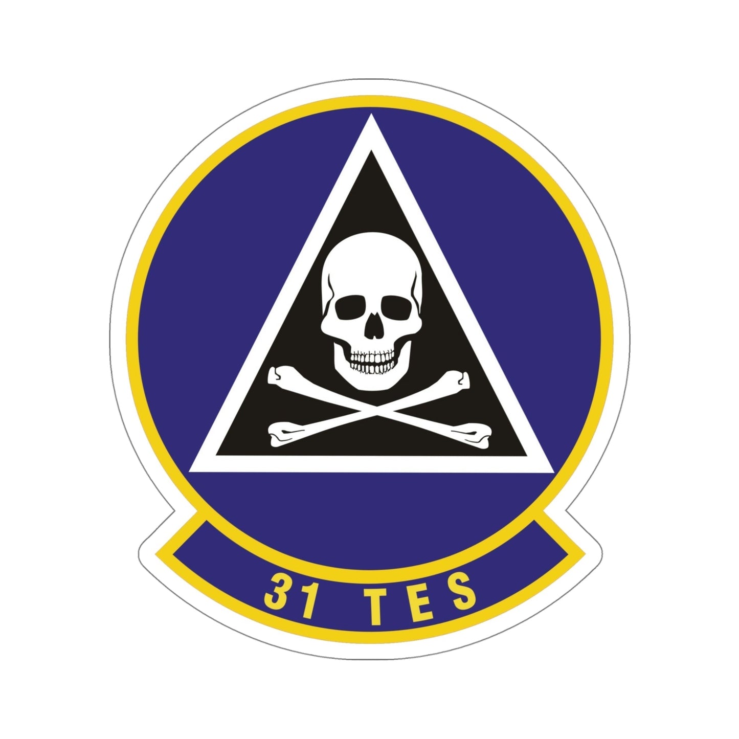 31st Test and Evaluation Squadron (U.S. Air Force) STICKER Vinyl Die-Cut Decal-5 Inch-The Sticker Space