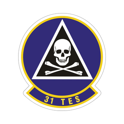 31st Test and Evaluation Squadron (U.S. Air Force) STICKER Vinyl Die-Cut Decal-6 Inch-The Sticker Space