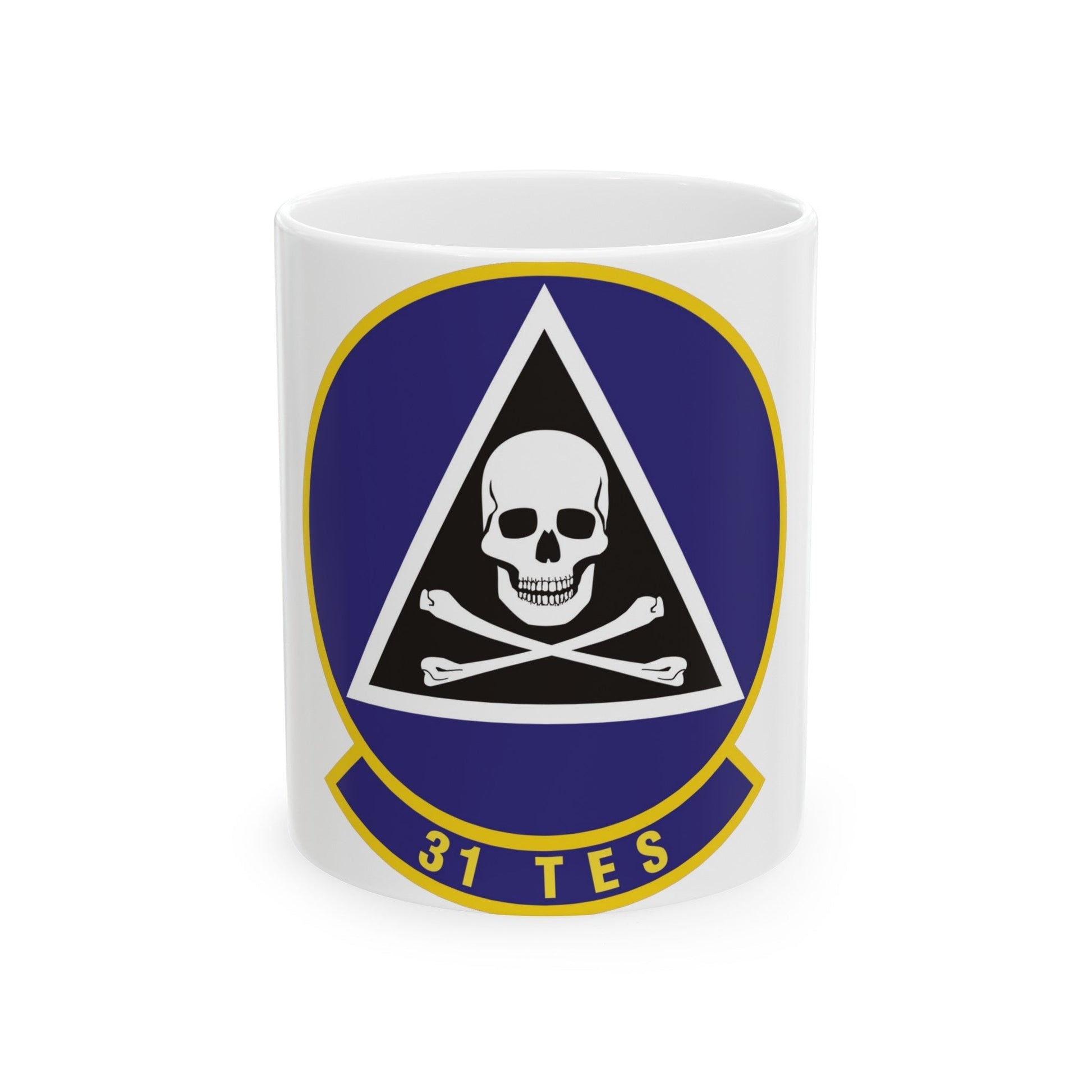 31st Test and Evaluation Squadron (U.S. Air Force) White Coffee Mug-11oz-The Sticker Space