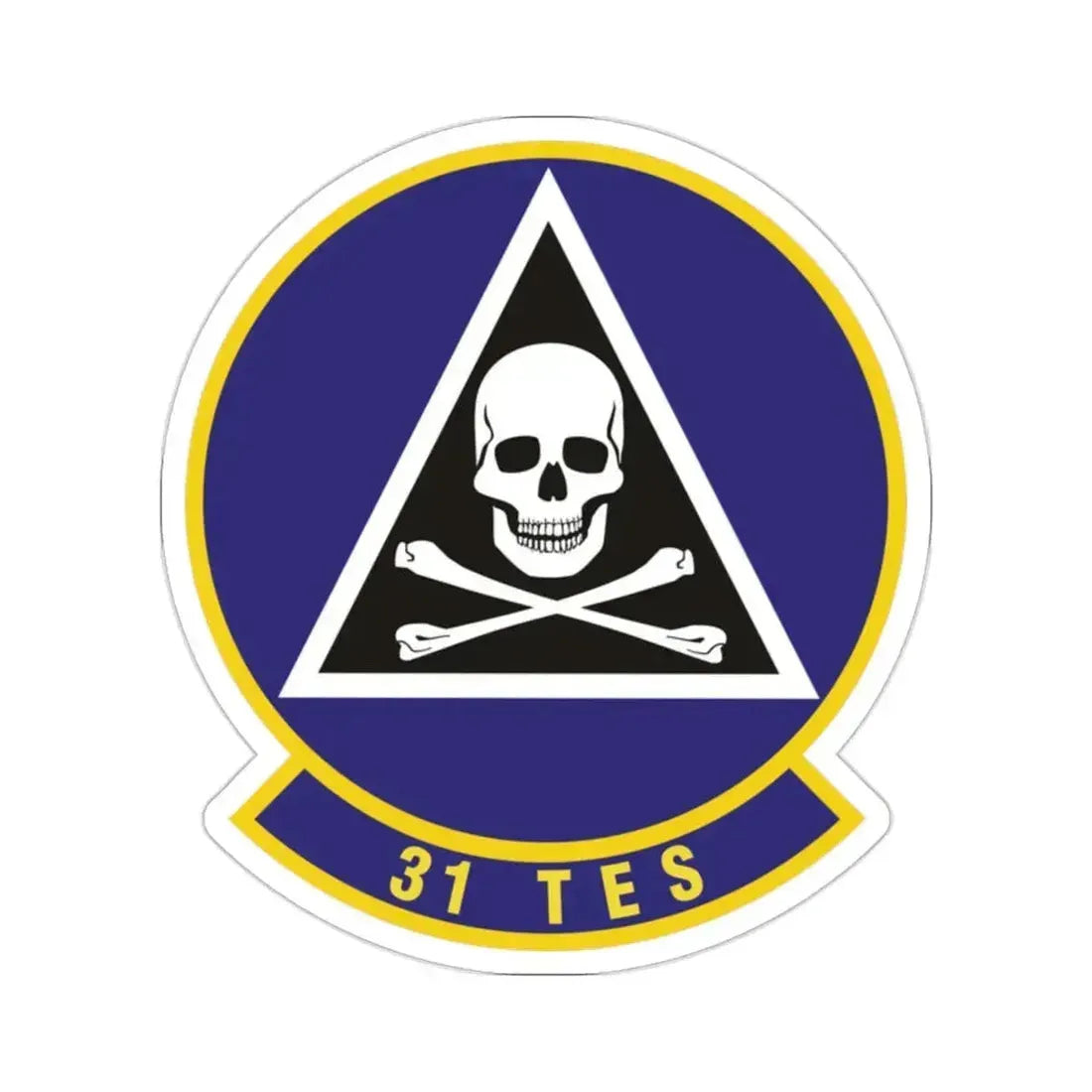 31st Test and Evaluation Squadron (U.S. Air Force) STICKER Vinyl Die-Cut Decal 2 Inch - The Sticker Space