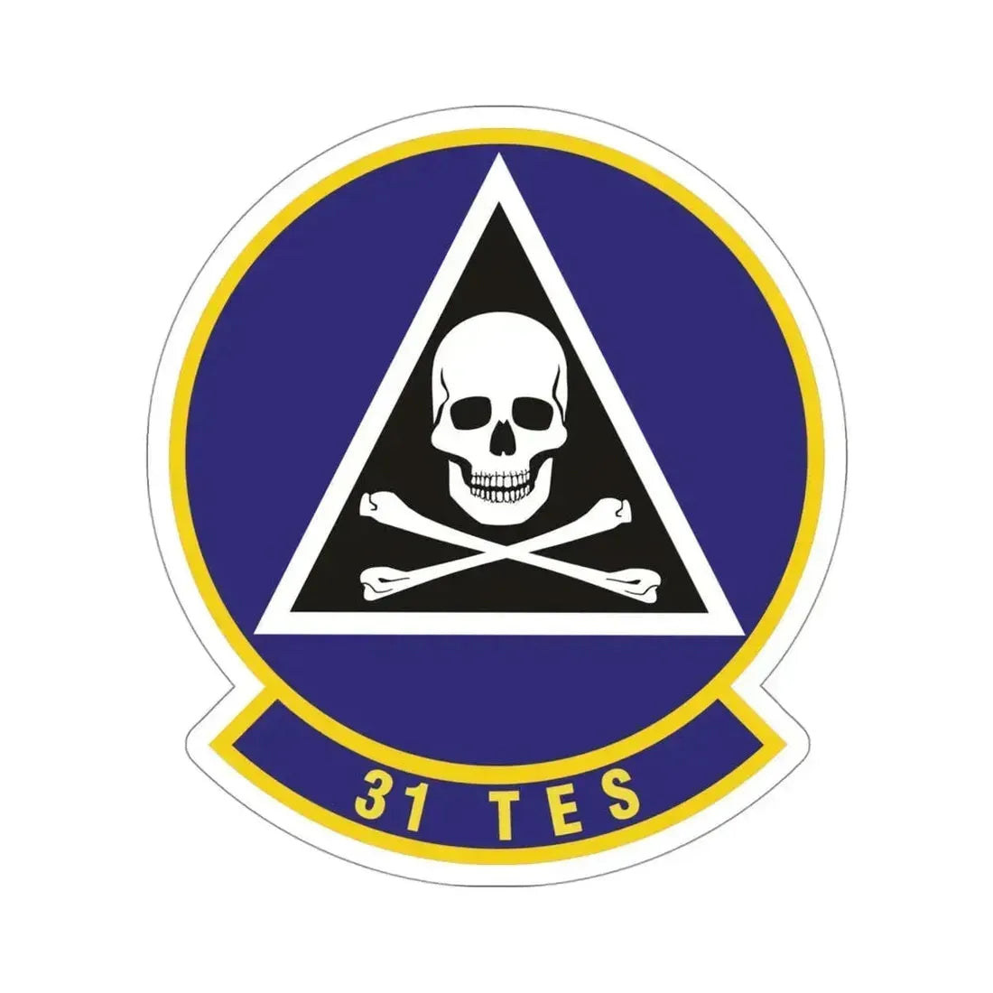 31st Test and Evaluation Squadron (U.S. Air Force) STICKER Vinyl Die-Cut Decal 4 Inch - The Sticker Space