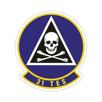 31st Test and Evaluation Squadron (U.S. Air Force) STICKER Vinyl Die-Cut Decal 4 Inch - The Sticker Space