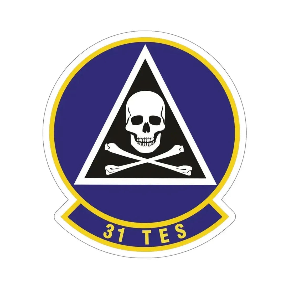 31st Test and Evaluation Squadron (U.S. Air Force) STICKER Vinyl Die-Cut Decal 5 Inch - The Sticker Space