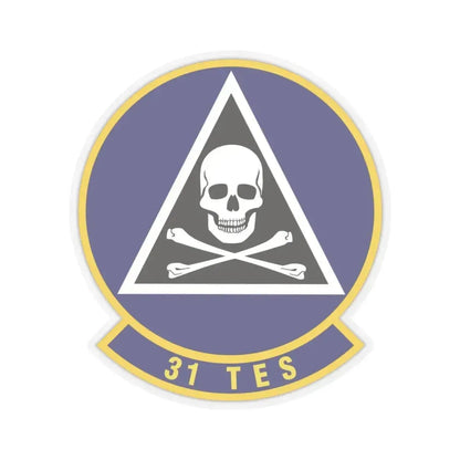 31st Test and Evaluation Squadron (U.S. Air Force) STICKER Vinyl Kiss-Cut Decal 6 Inch Transparent - The Sticker Space