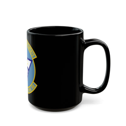 32 Air Refueling Squadron AMC (U.S. Air Force) Black Coffee Mug-The Sticker Space