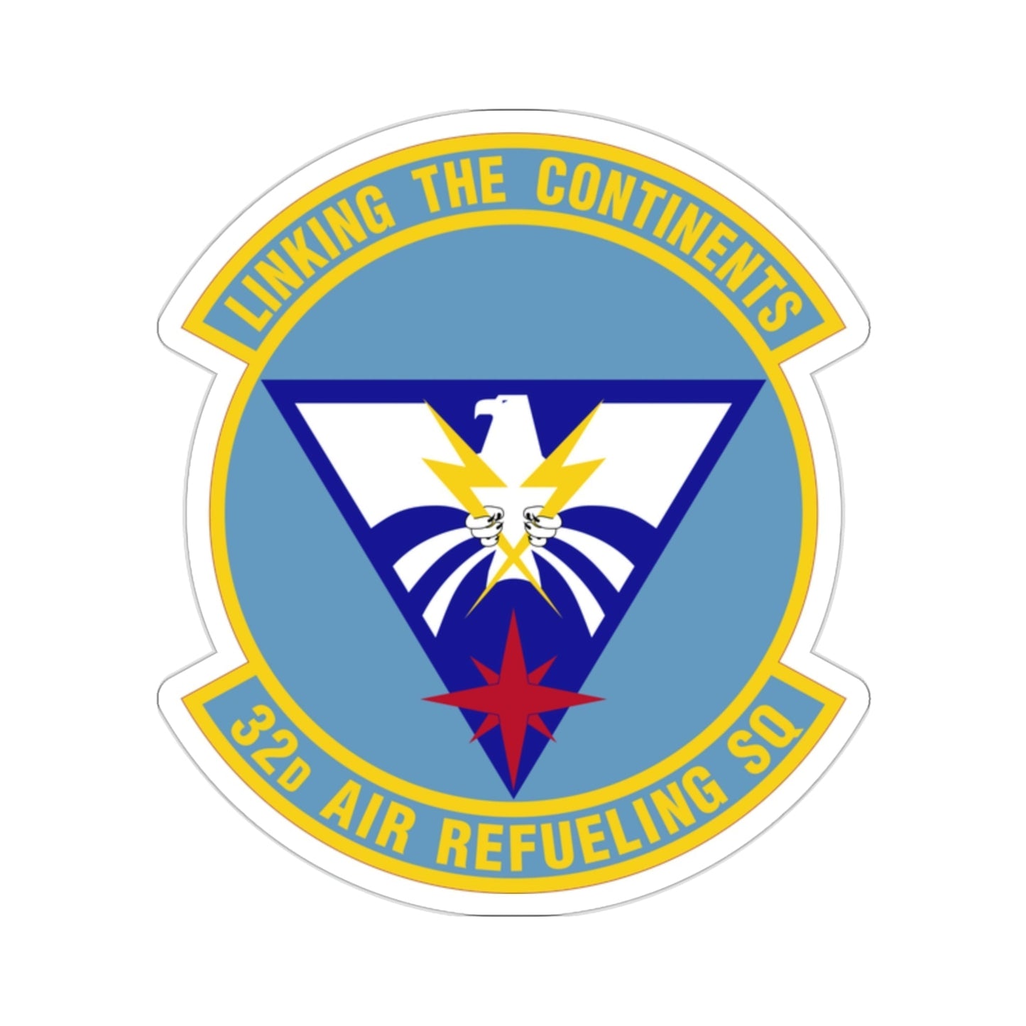 32 Air Refueling Squadron AMC (U.S. Air Force) STICKER Vinyl Die-Cut Decal-2 Inch-The Sticker Space