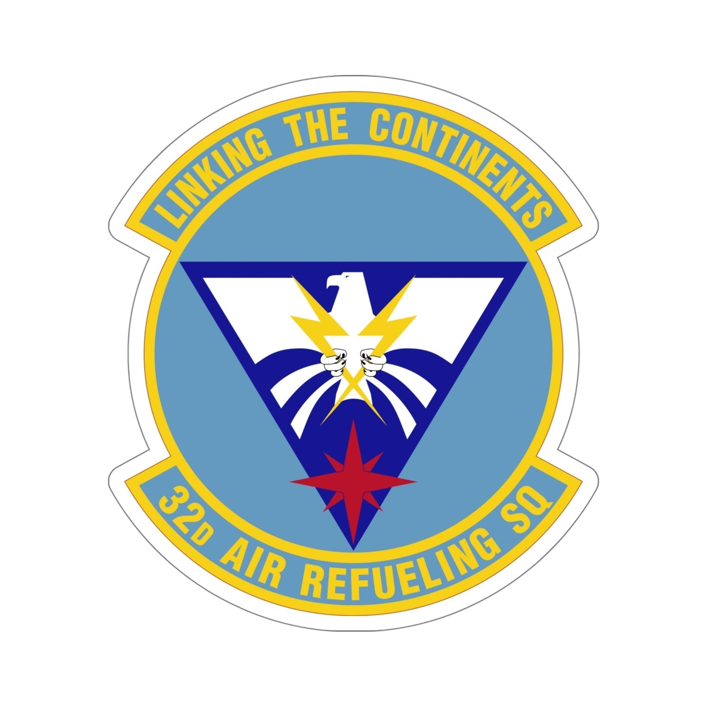 32 Air Refueling Squadron AMC (U.S. Air Force) STICKER Vinyl Die-Cut Decal-5 Inch-The Sticker Space