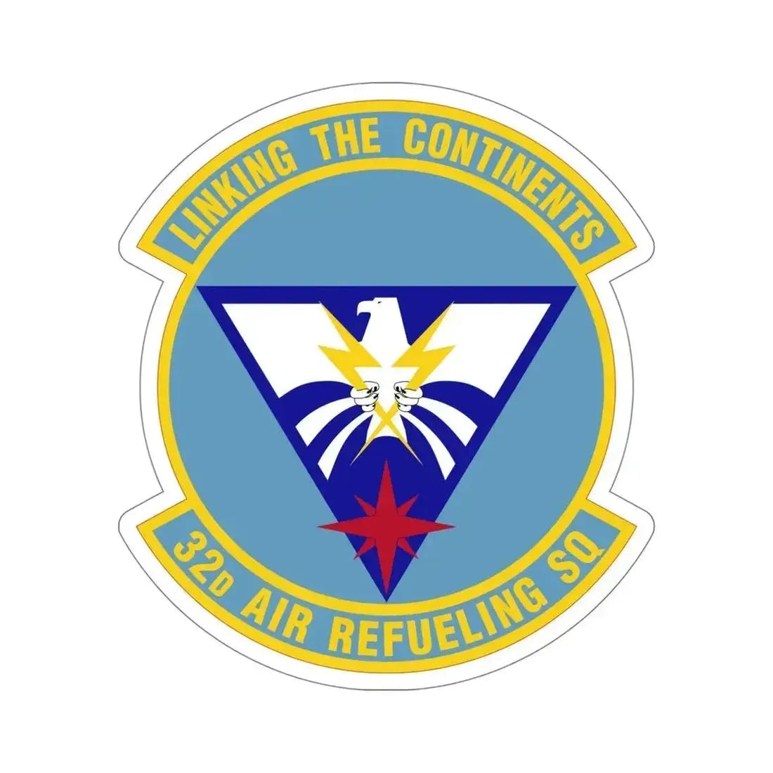 32 Air Refueling Squadron AMC (U.S. Air Force) STICKER Vinyl Die-Cut Decal 5 Inch - The Sticker Space