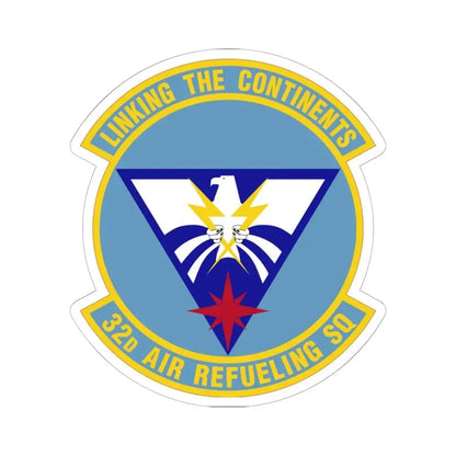 32 Air Refueling Squadron AMC (U.S. Air Force) STICKER Vinyl Kiss-Cut Decal 6 Inch White - The Sticker Space