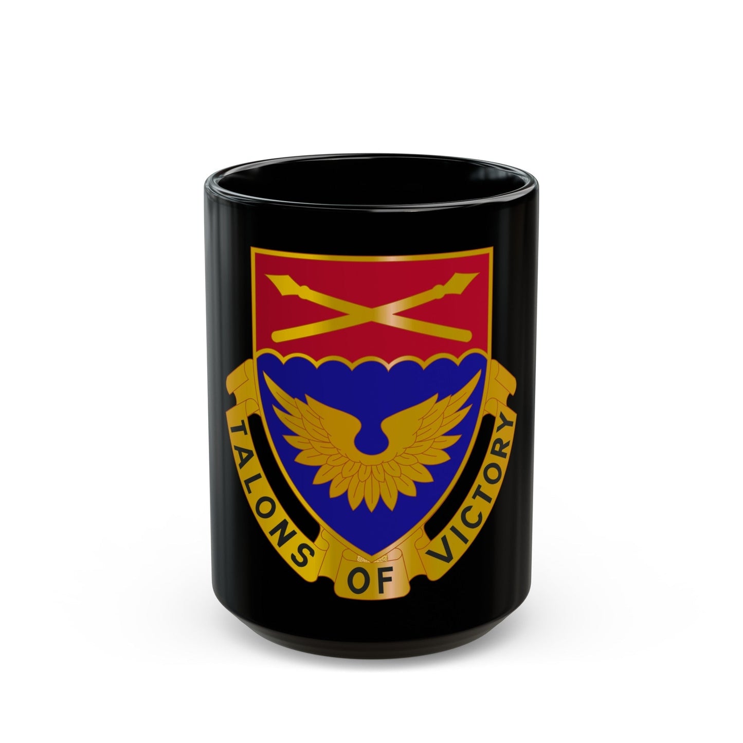 32 Aviation Battalion (U.S. Army) Black Coffee Mug-15oz-The Sticker Space