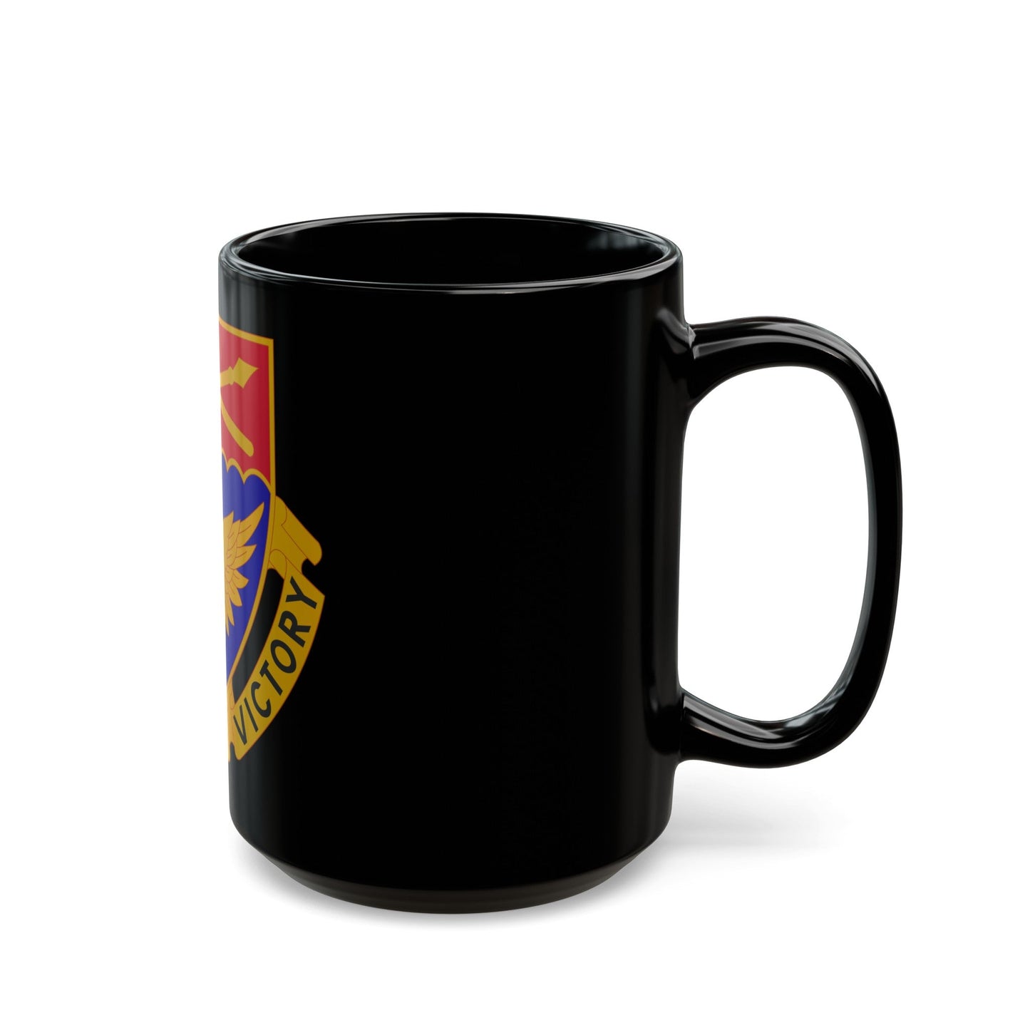 32 Aviation Battalion (U.S. Army) Black Coffee Mug-The Sticker Space