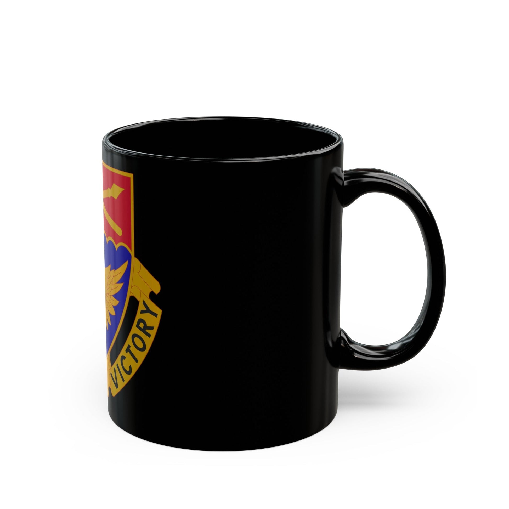 32 Aviation Battalion (U.S. Army) Black Coffee Mug-The Sticker Space