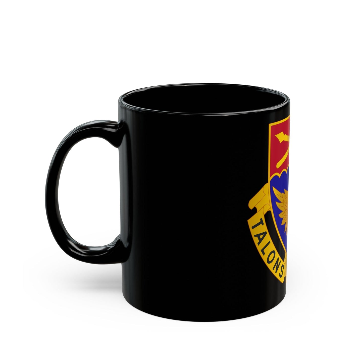 32 Aviation Battalion (U.S. Army) Black Coffee Mug-The Sticker Space