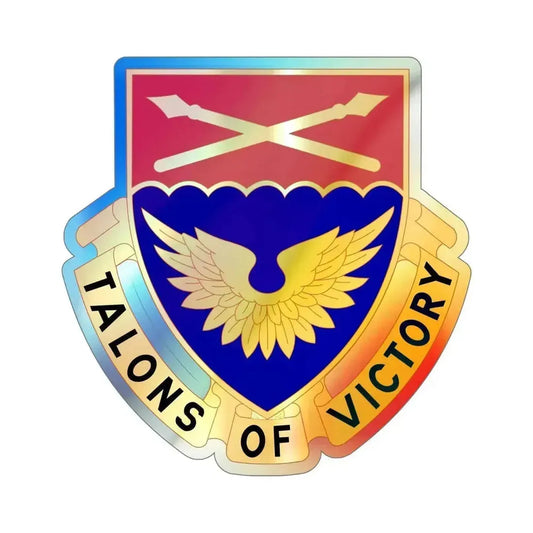 32 Aviation Battalion (U.S. Army) Holographic STICKER Die-Cut Vinyl Decal 6 Inch Holographic - The Sticker Space
