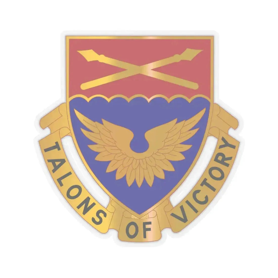 32 Aviation Battalion (U.S. Army) STICKER Vinyl Kiss-Cut Decal 3 Inch Transparent - The Sticker Space