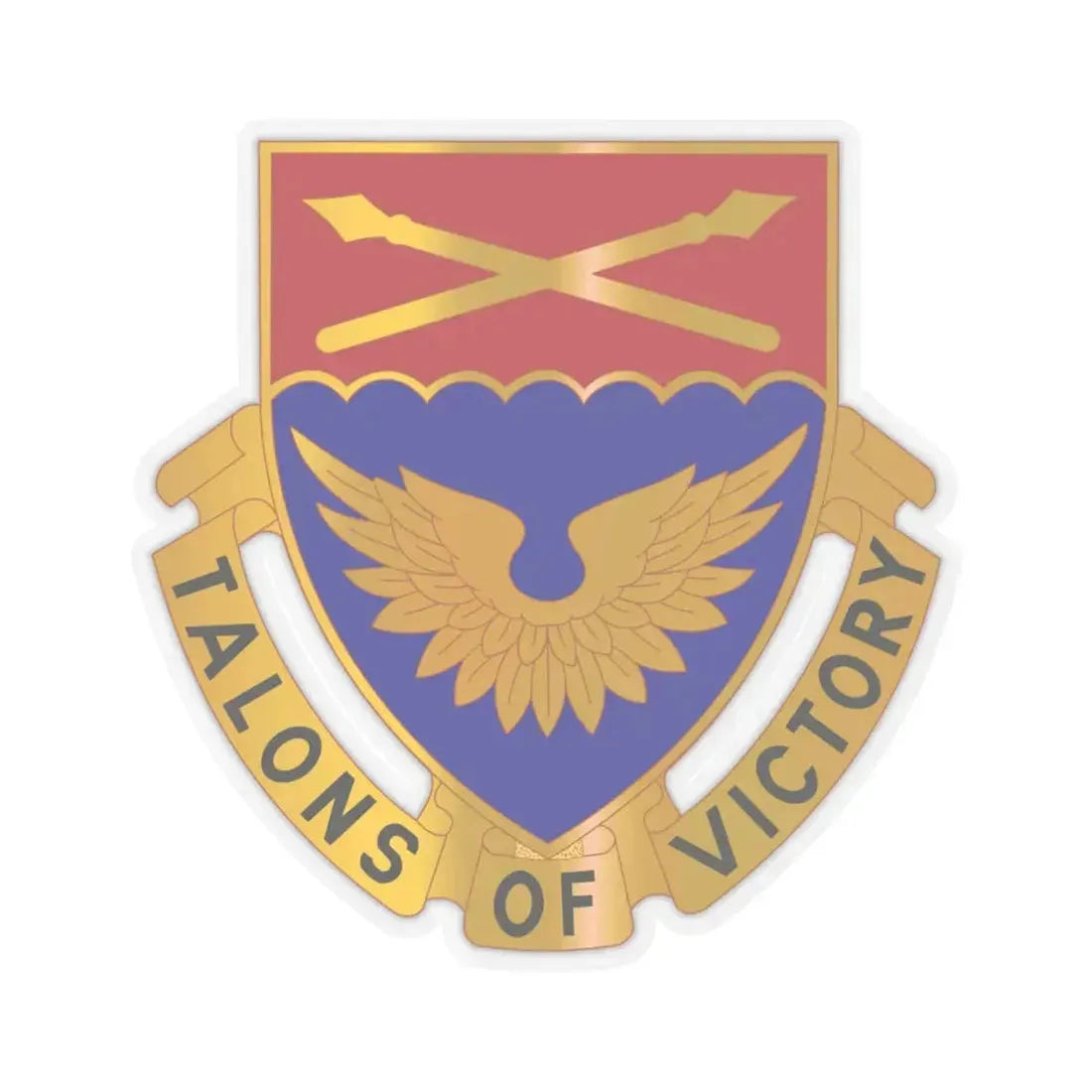 32 Aviation Battalion (U.S. Army) STICKER Vinyl Kiss-Cut Decal 6 Inch Transparent - The Sticker Space