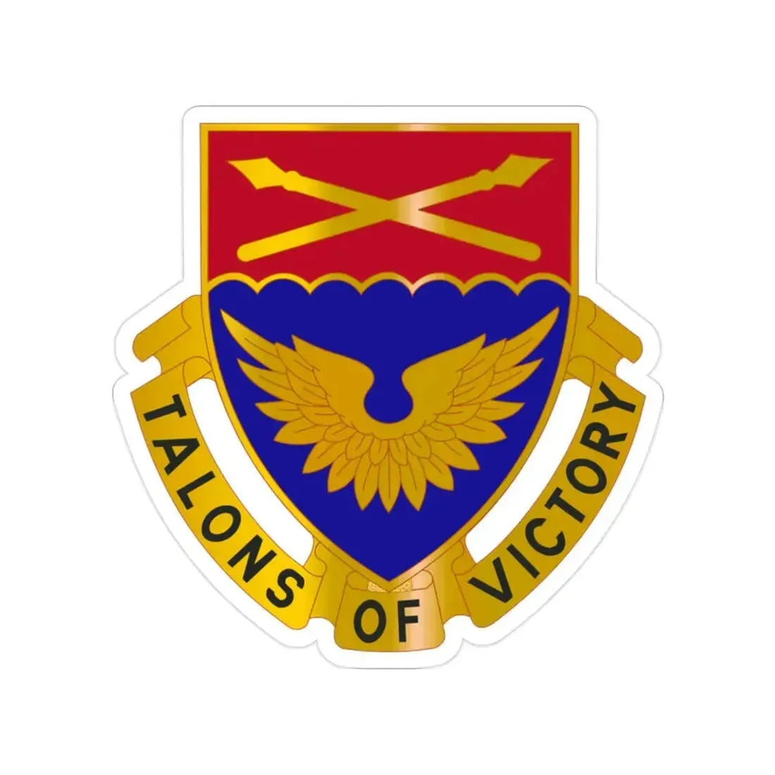 32 Aviation Battalion (U.S. Army) Transparent STICKER Die-Cut Vinyl Decal 2 Inch - The Sticker Space