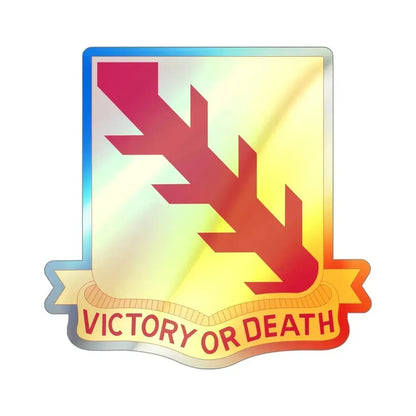 32 Cavalry Regiment (U.S. Army) Holographic STICKER Die-Cut Vinyl Decal - The Sticker Space