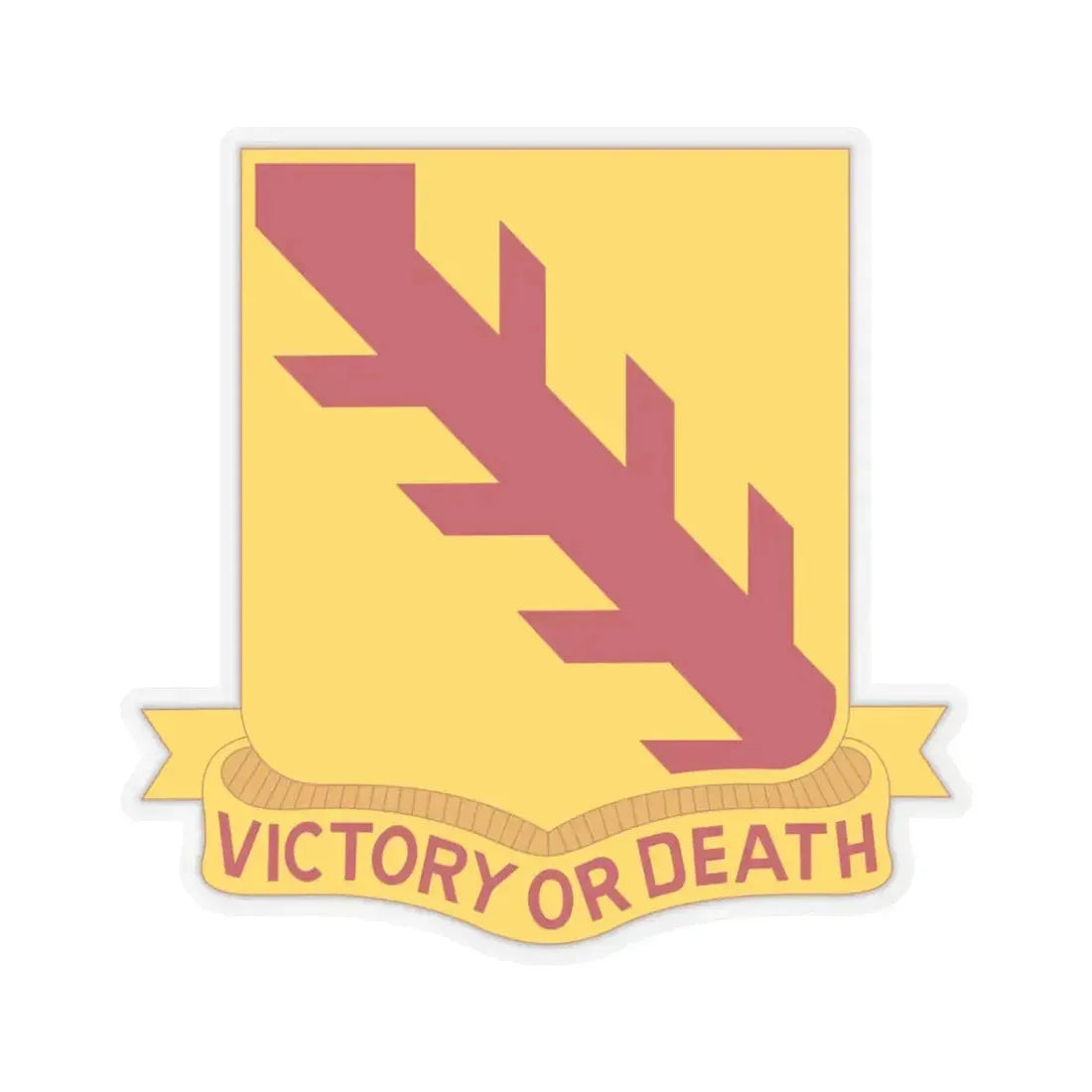 32 Cavalry Regiment (U.S. Army) STICKER Vinyl Kiss-Cut Decal 3 Inch Transparent - The Sticker Space