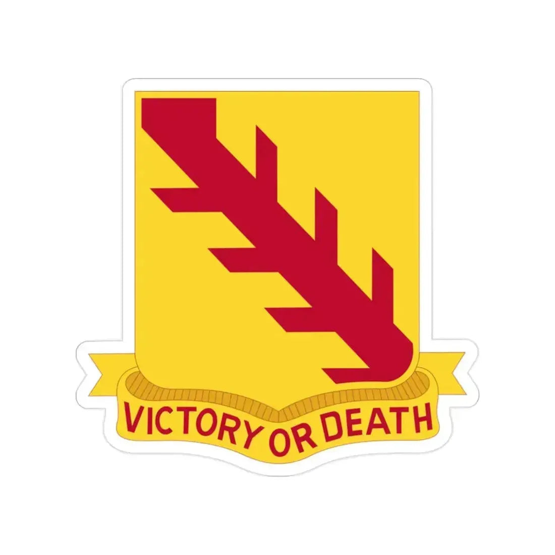 32 Cavalry Regiment (U.S. Army) Transparent STICKER Die-Cut Vinyl Decal 2 Inch - The Sticker Space