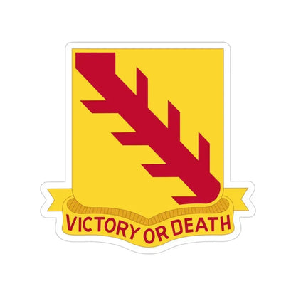 32 Cavalry Regiment (U.S. Army) Transparent STICKER Die-Cut Vinyl Decal 4 Inch - The Sticker Space