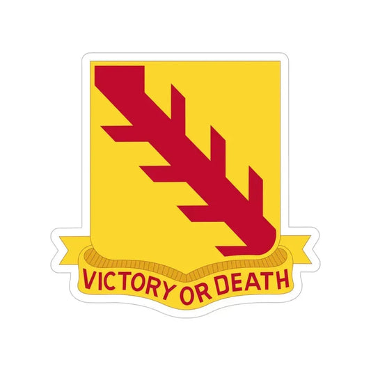 32 Cavalry Regiment (U.S. Army) Transparent STICKER Die-Cut Vinyl Decal 6 Inch - The Sticker Space