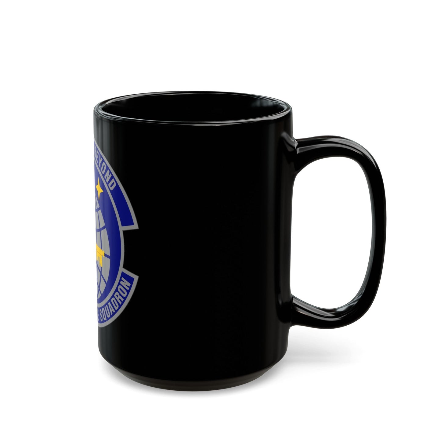 32 Intelligence Squadron AFISRA (U.S. Air Force) Black Coffee Mug-The Sticker Space