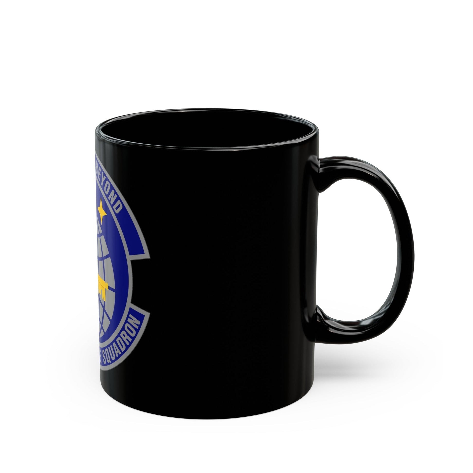 32 Intelligence Squadron AFISRA (U.S. Air Force) Black Coffee Mug-The Sticker Space