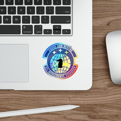 32 Intelligence Squadron AFISRA (U.S. Air Force) Holographic STICKER Die-Cut Vinyl Decal-The Sticker Space