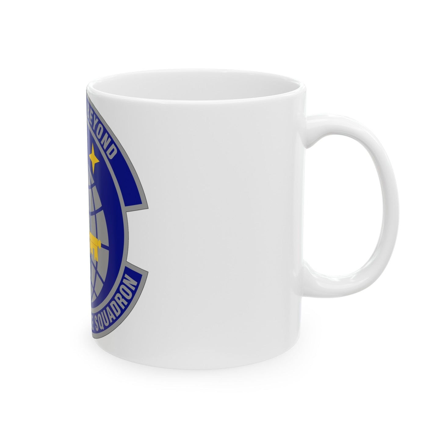 32 Intelligence Squadron AFISRA (U.S. Air Force) White Coffee Mug-The Sticker Space