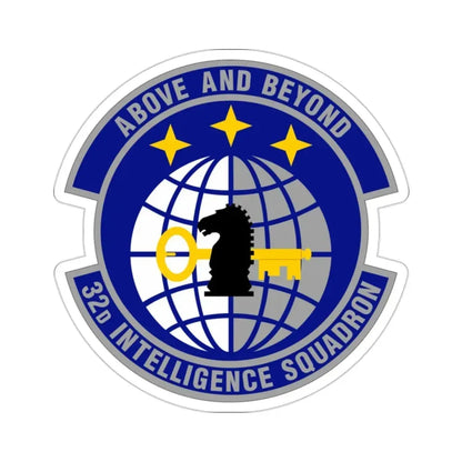 32 Intelligence Squadron AFISRA (U.S. Air Force) STICKER Vinyl Die-Cut Decal - The Sticker Space