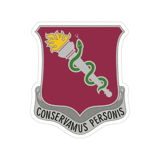 32 Medical Brigade 2 (U.S. Army) Transparent STICKER Die-Cut Vinyl Decal 6 Inch - The Sticker Space