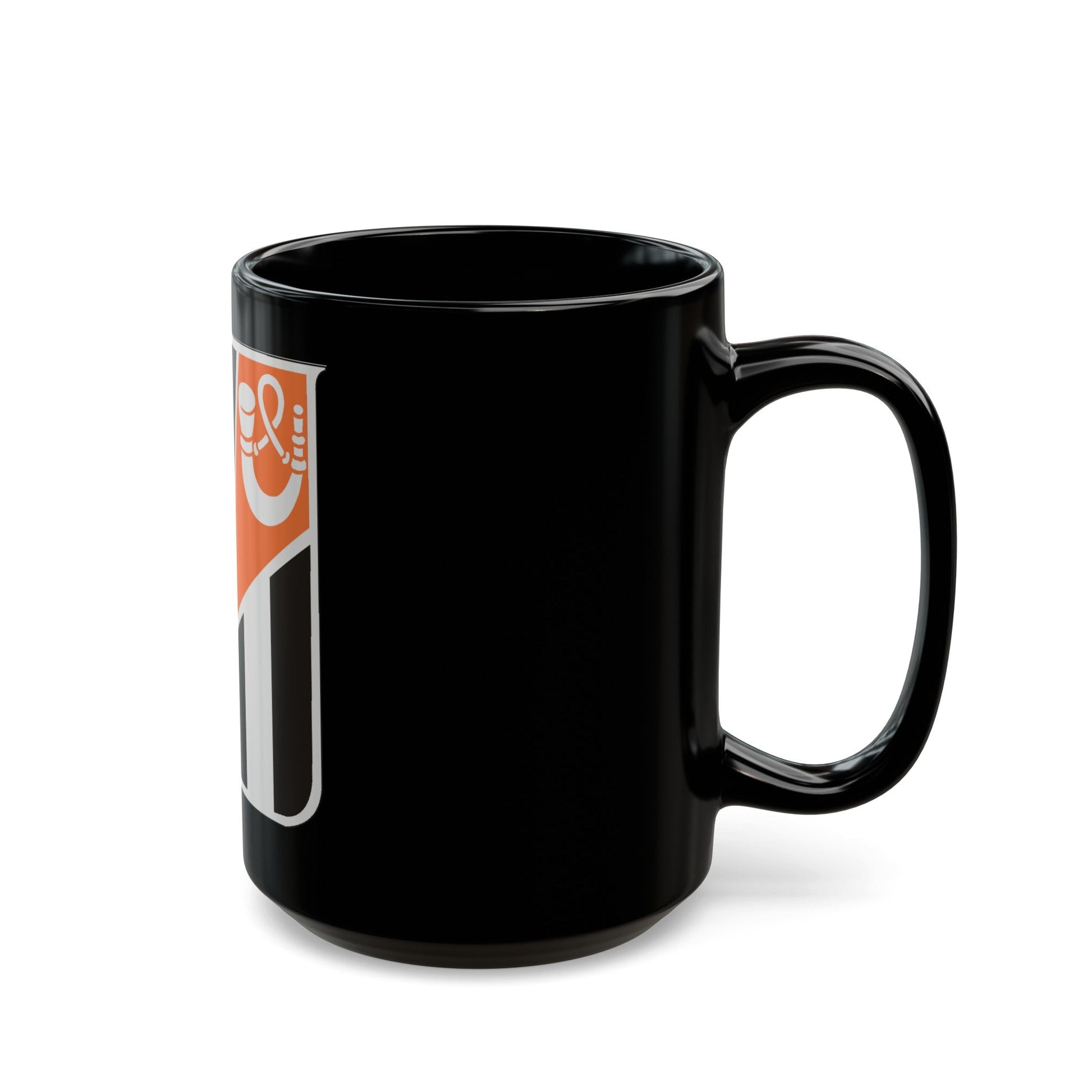 32 Signal Battalion (U.S. Army) Black Coffee Mug-The Sticker Space