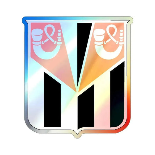 32 Signal Battalion (U.S. Army) Holographic STICKER Die-Cut Vinyl Decal 6 Inch Holographic - The Sticker Space