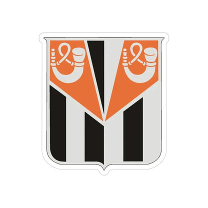 32 Signal Battalion (U.S. Army) REVERSE PRINT Transparent Die-Cut STICKER - The Sticker Space