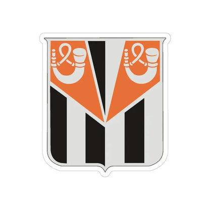 32 Signal Battalion (U.S. Army) REVERSE PRINT Transparent Die-Cut STICKER - The Sticker Space