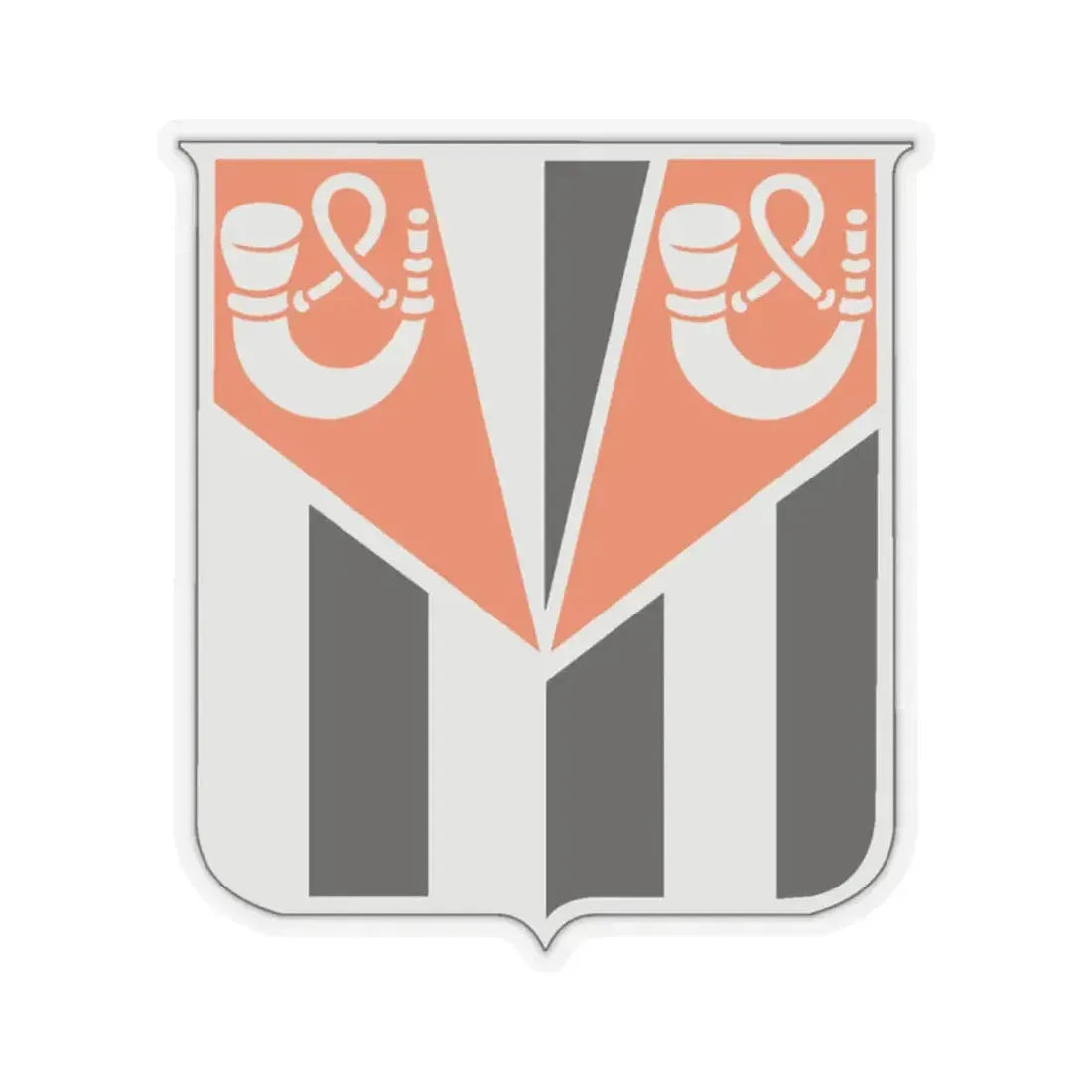 32 Signal Battalion (U.S. Army) STICKER Vinyl Kiss-Cut Decal 2 Inch Transparent - The Sticker Space