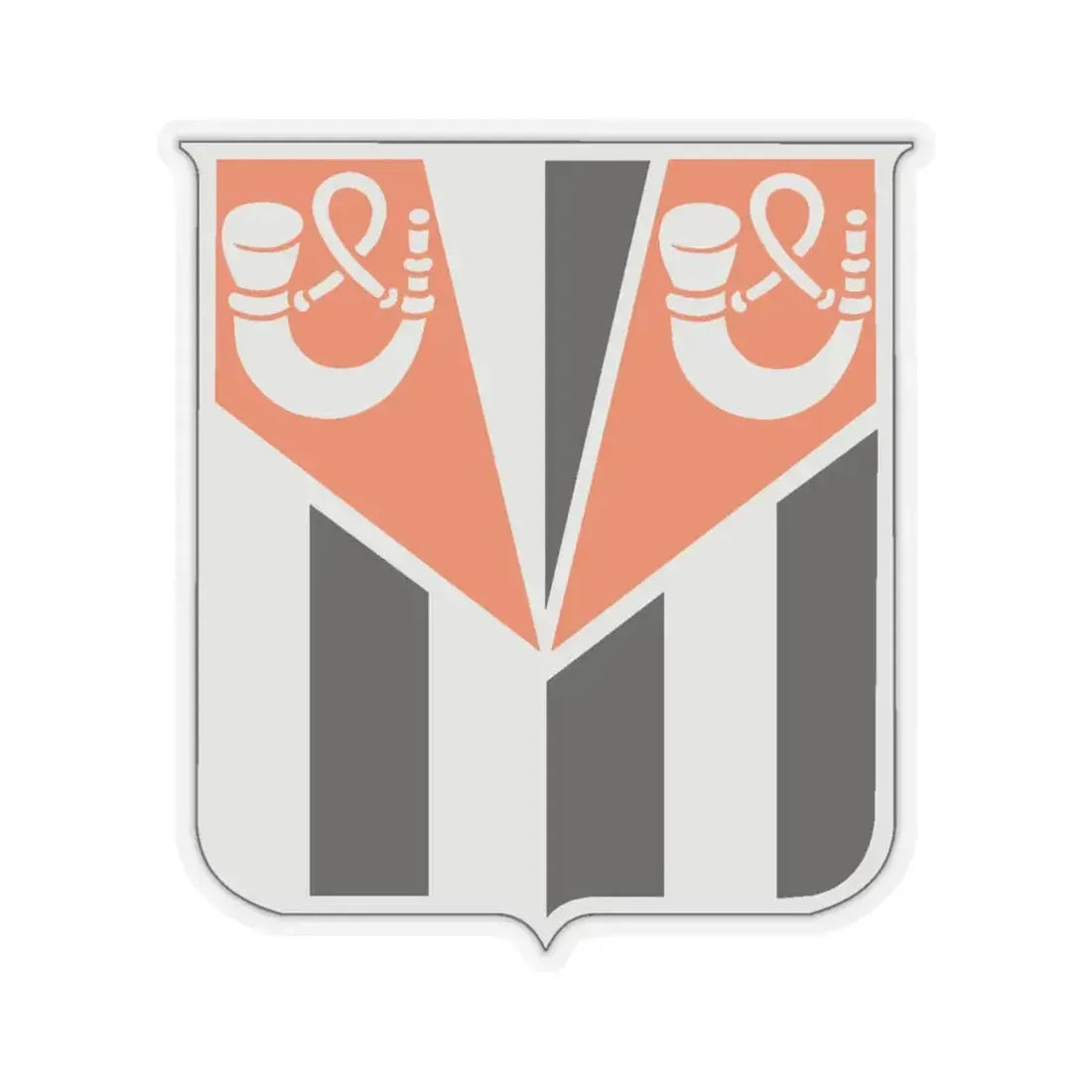 32 Signal Battalion (U.S. Army) STICKER Vinyl Kiss-Cut Decal 4 Inch Transparent - The Sticker Space