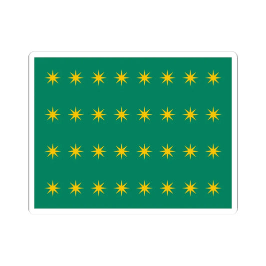 32 Stars Fenian Flag (Ireland) STICKER Vinyl Kiss-Cut Decal 2 Inch White - The Sticker Space