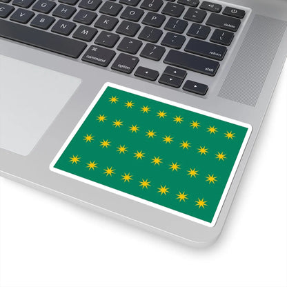32 Stars Fenian Flag (Ireland) STICKER Vinyl Kiss-Cut Decal - The Sticker Space