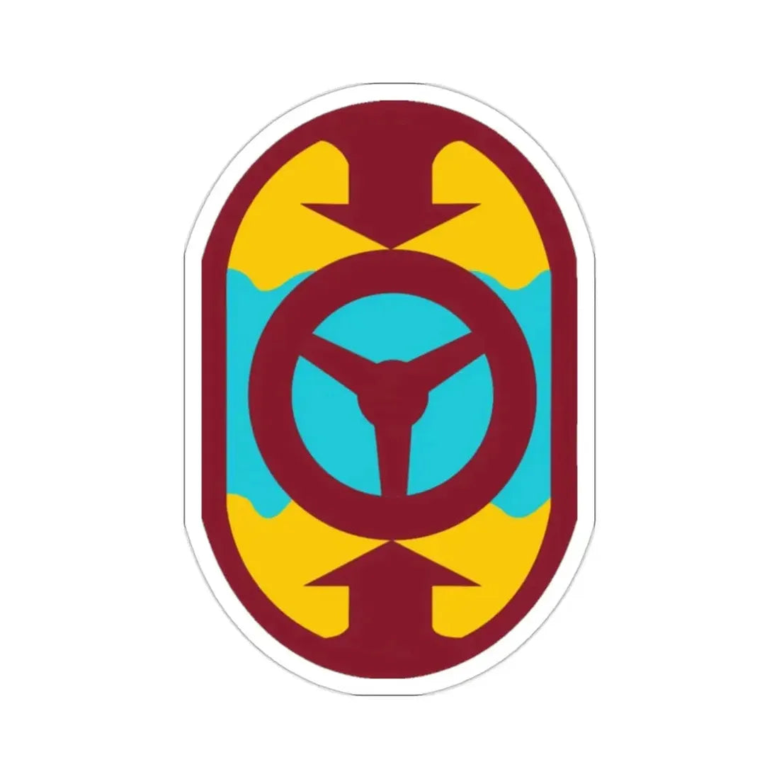 32 Transportation Command (U.S. Army) STICKER Vinyl Die-Cut Decal - The Sticker Space