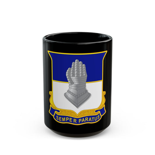 320 Cavalry Regiment (U.S. Army) Black Coffee Mug-15oz-The Sticker Space