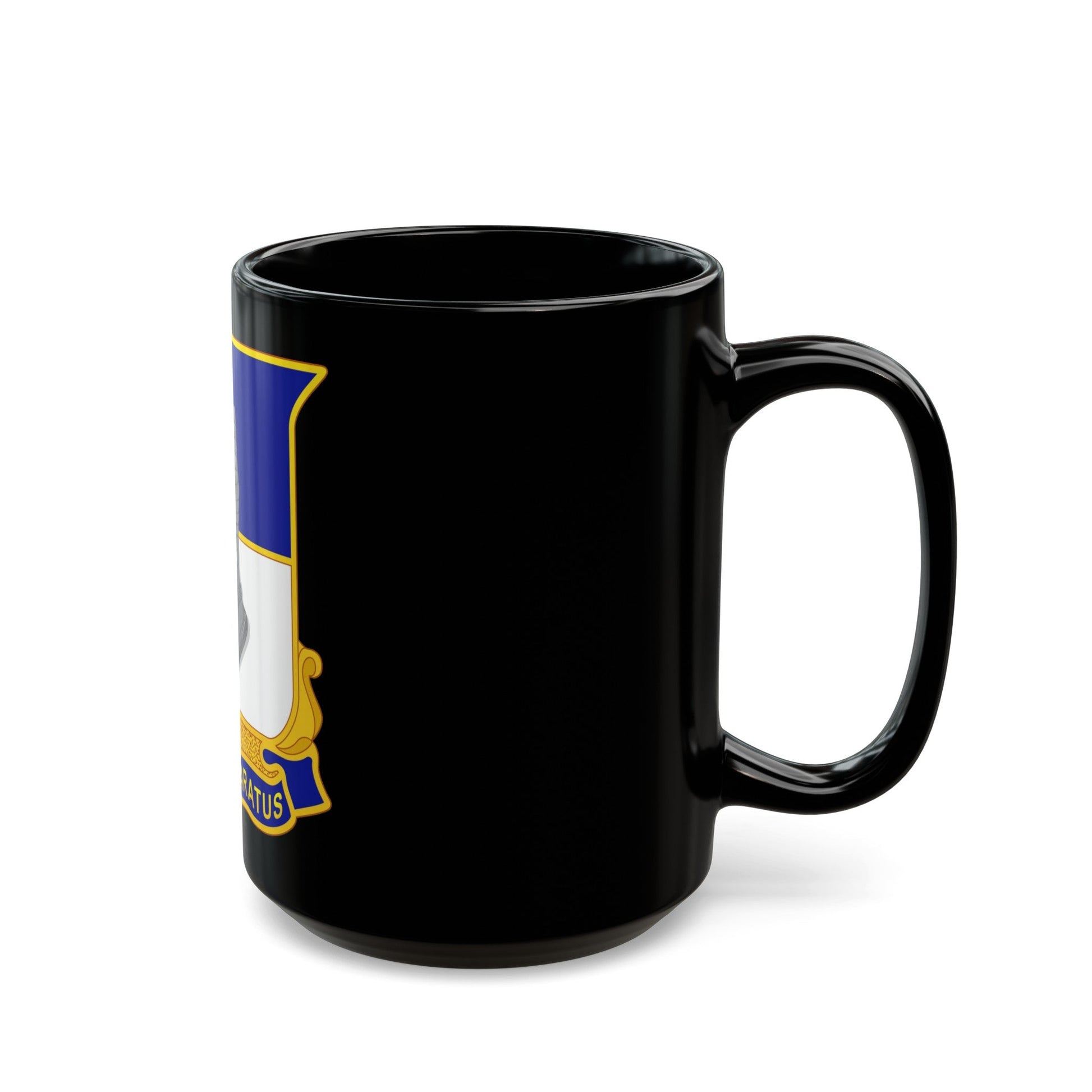 320 Cavalry Regiment (U.S. Army) Black Coffee Mug-The Sticker Space