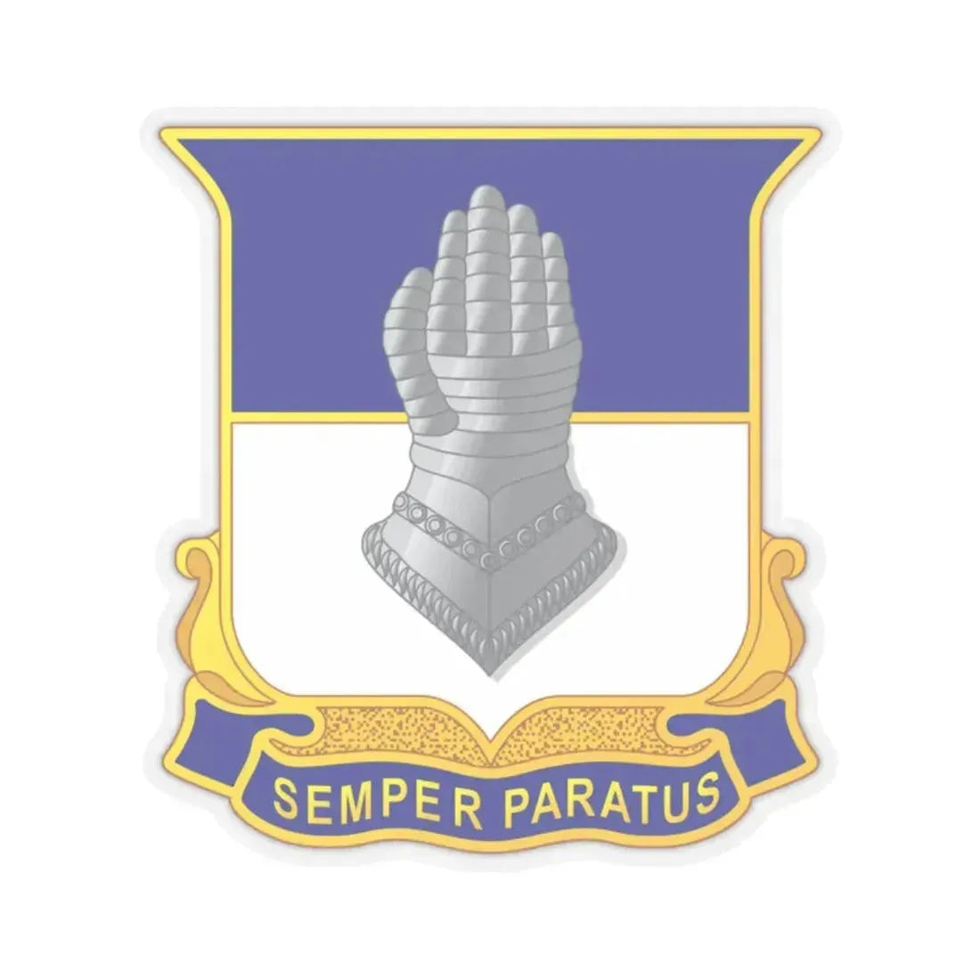 320 Cavalry Regiment (U.S. Army) STICKER Vinyl Kiss-Cut Decal 2 Inch Transparent - The Sticker Space