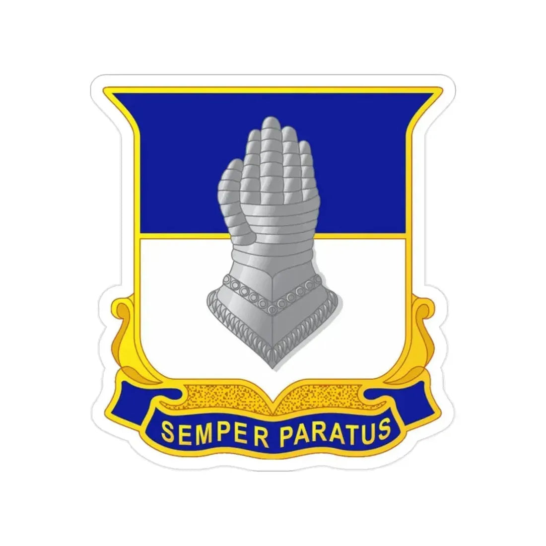 320 Cavalry Regiment (U.S. Army) Transparent STICKER Die-Cut Vinyl Decal 2 Inch - The Sticker Space